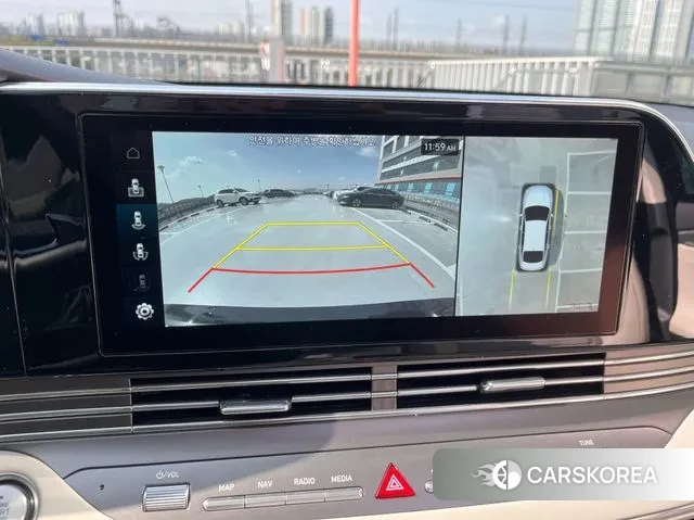 Hyundai The New Grandeur IG Hybrid 2022 Черный из Кореи, фото 2