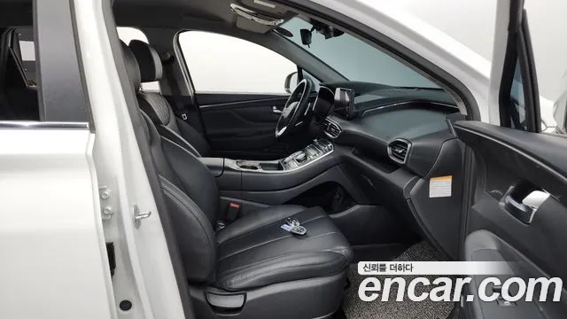 Hyundai The New Santa Fe 2021 Белый из Кореи, фото 2