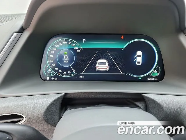 Hyundai Sonata Hybrid (DN8) 2019 Красный из Кореи, фото 2