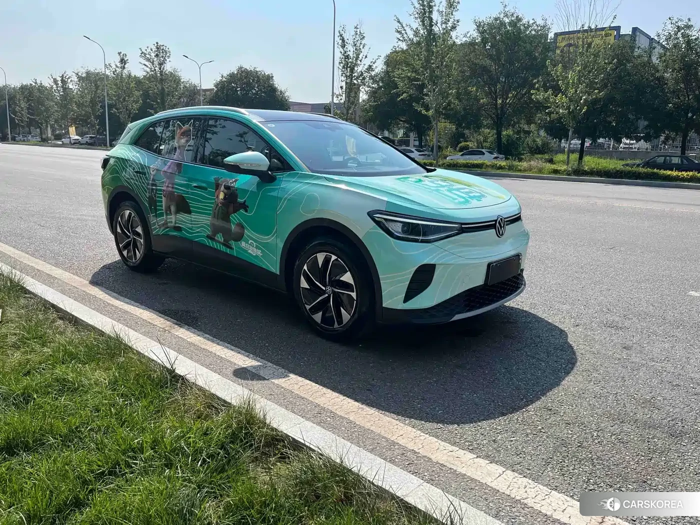 Volkswagen ID.4 CROZZ 2025 Белый из Китая, фото 2