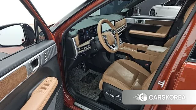 Hyundai Santa Fe (MX5) 2024 Оранжевый из Кореи, фото 2