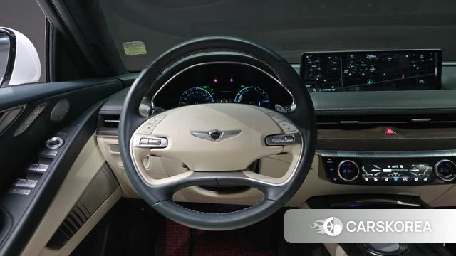 Genesis Electrified G80 (RG3) 2022 Белый из Кореи, фото 2