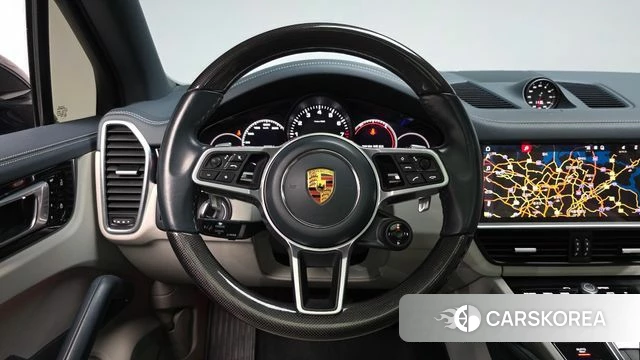 Porsche Cayenne (PO536) 2021 Синий из Кореи, фото 2