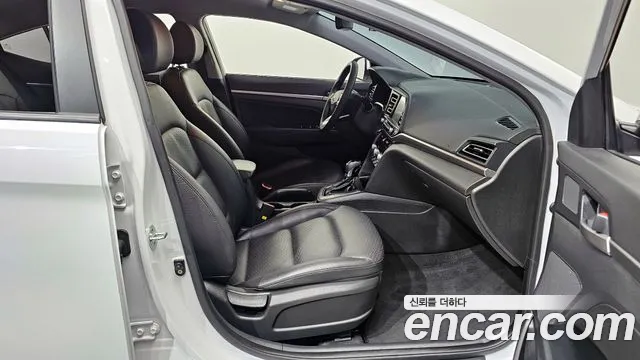 Hyundai The New Avante AD 2019 Белый из Кореи, фото 2