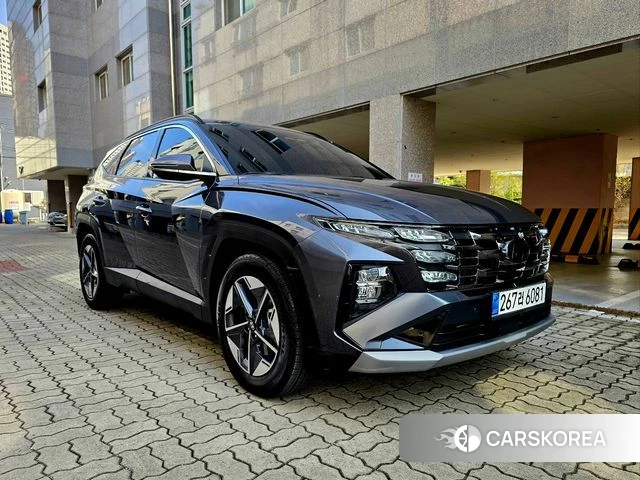 Hyundai The New Tucson Hybrid (NX4) 2024 Серый из Кореи, фото 2