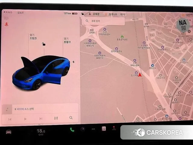 Tesla Model 3 2021 Белый из Кореи, фото 2