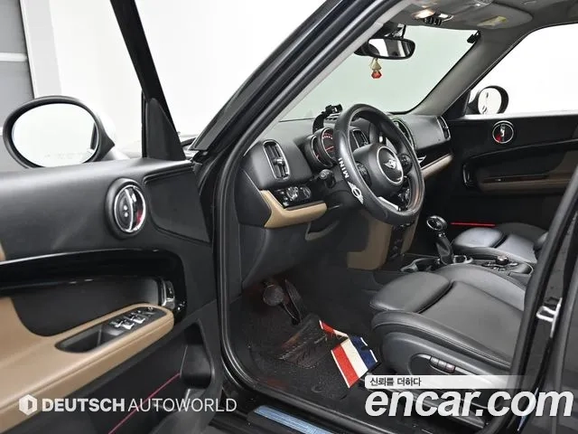 Mini Cooper D Countryman 2018 Черный из Кореи, фото 2