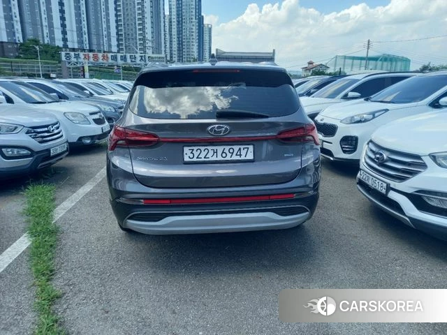 Hyundai The New Santa Fe 2021 Черный из Кореи, фото 2
