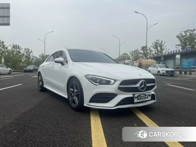 Mercedes-Benz CLA (import) 2022 Белый из Китая, фото 2