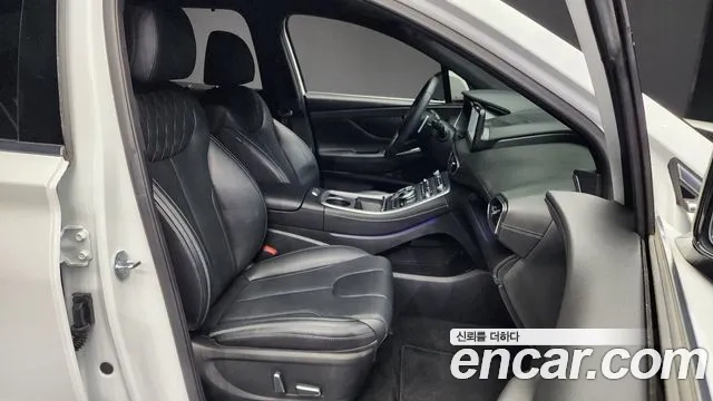 Hyundai The New Santa Fe 2023 Белый из Кореи, фото 2