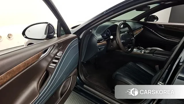 Genesis G80 (RG3) 2022 Синий из Кореи, фото 2