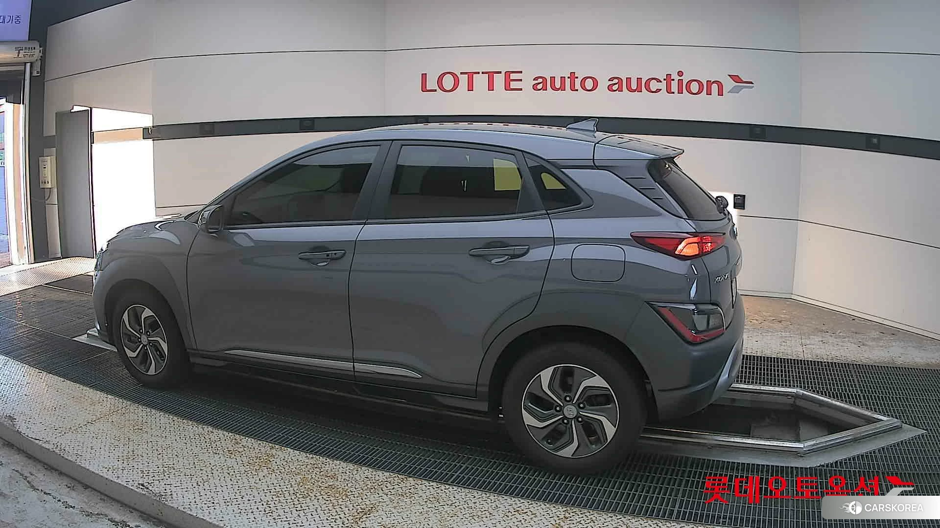 Hyundai Kona Hybrid 2023 Galactic Grey Metallic из Кореи, фото 2