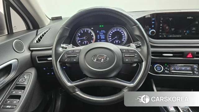 Hyundai Sonata (DN8) 2019 Белый из Кореи, фото 2