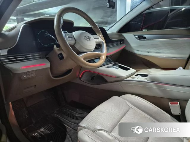 Hyundai The New Grandeur IG Hybrid 2021 Белый из Кореи, фото 2
