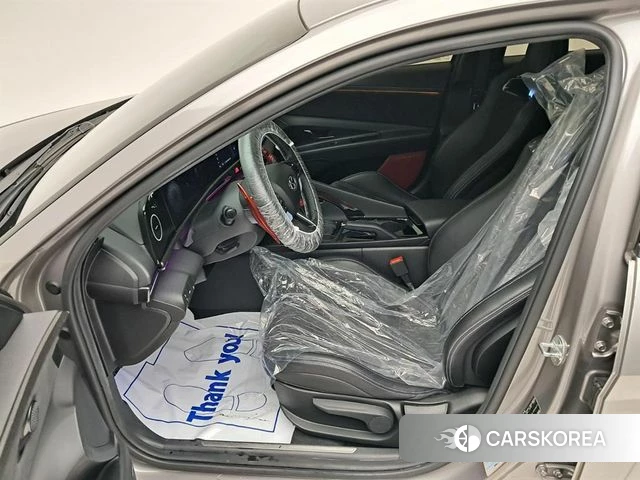 Hyundai Avante (CN7) 2022 Серебристо-серый из Кореи, фото 2