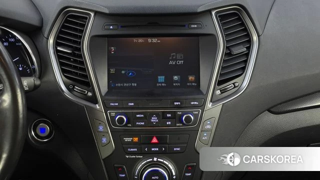Hyundai Santa Fe The Prime 2018 Синий из Кореи, фото 2