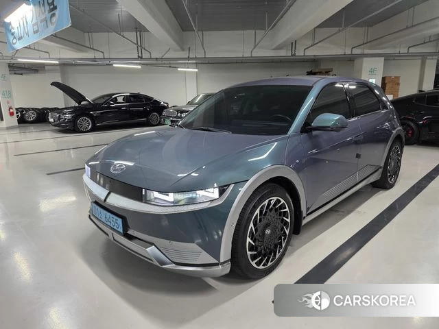 Hyundai Ionic 5 2022 Темно-зеленый из Кореи, фото 2