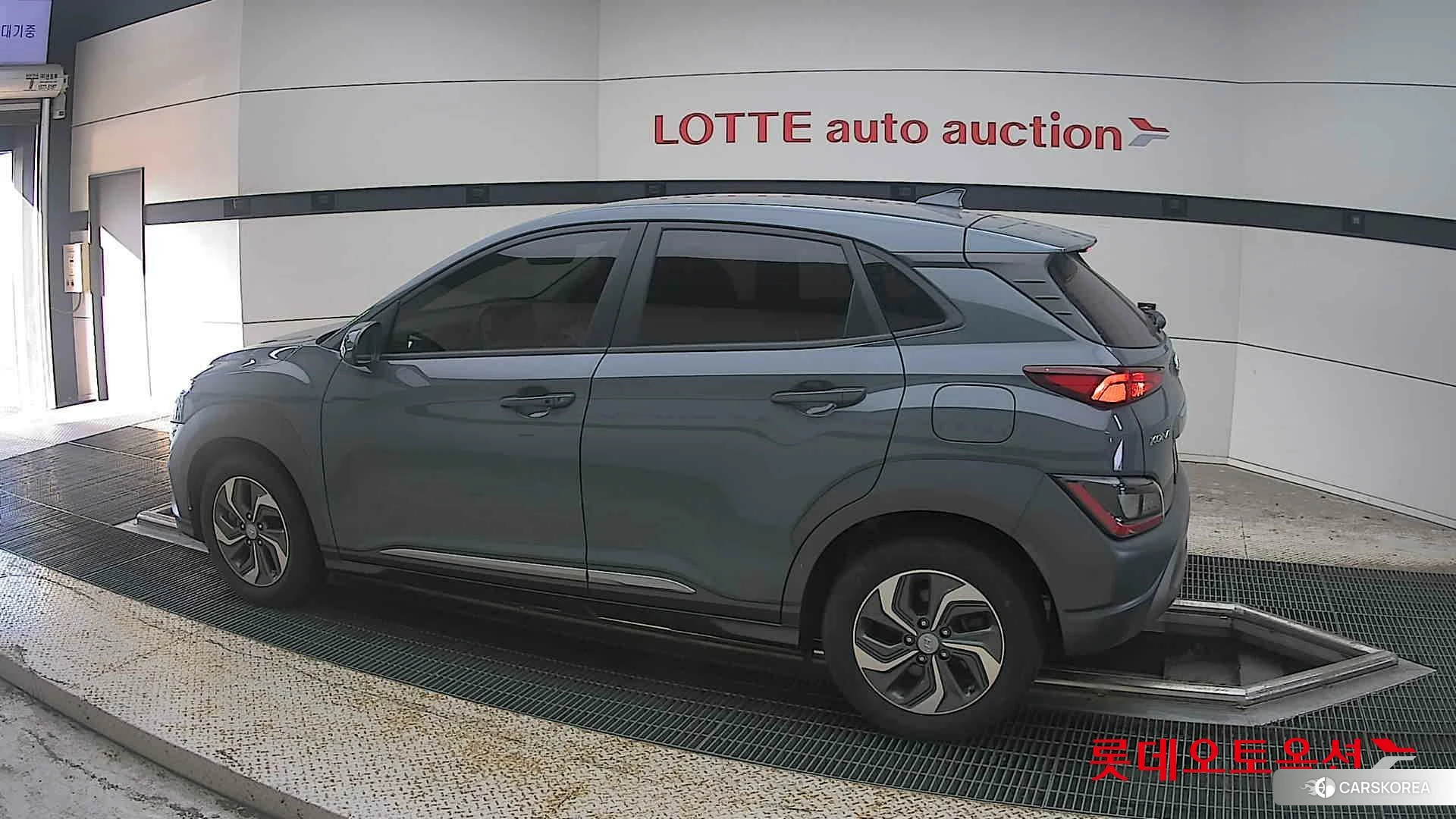 Hyundai Kona Hybrid 2021 Jungle Green Pearl из Кореи, фото 2
