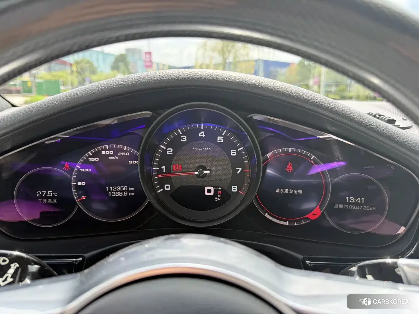 Porsche Panamera 2018 Синий из Китая, фото 2