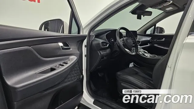 Hyundai The New Santa Fe 2021 Белый из Кореи, фото 2