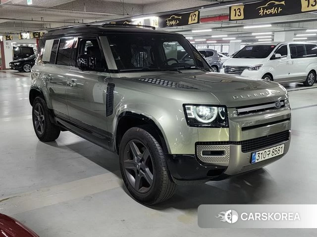 Land Rover Defender (L663) 2025 Светло-зеленый из Кореи, фото 2