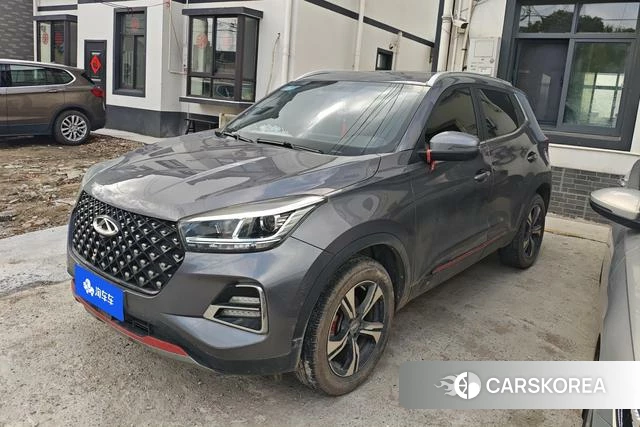Chery Tiggo 5x 2023 Темно-серый из Китая, фото 2