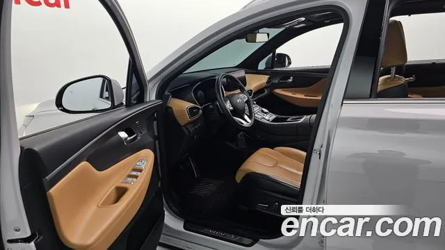 Hyundai The New Santa Fe 2021 Белый из Кореи, фото 2
