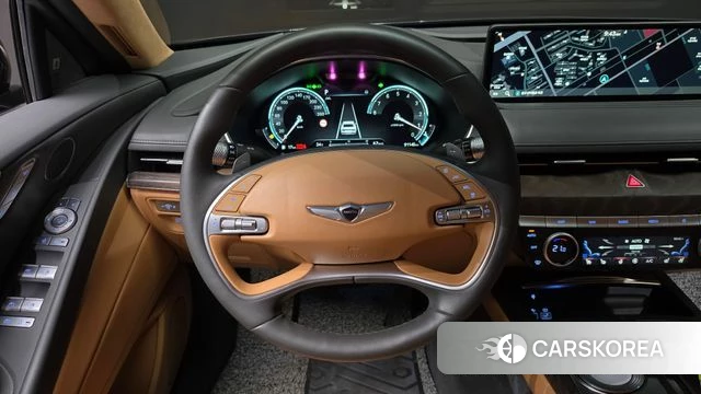 Genesis G80 (RG3) 2022 Черный из Кореи, фото 2