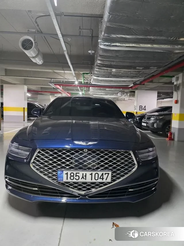 Genesis G90 2019 Синий из Кореи, фото 2