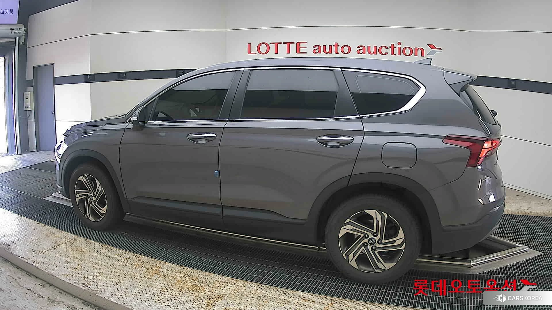 Hyundai Santa Fe 2022 Magnetic Grey Metallic из Кореи, фото 2