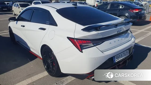 Hyundai Avante (CN7) 2022 Белый из Кореи, фото 2