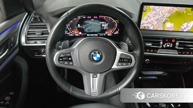 BMW X4 (G02) 2023 Черный из Кореи, фото 2