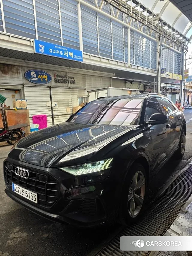 Audi Q8 (4M) 2023 Черный из Кореи, фото 2