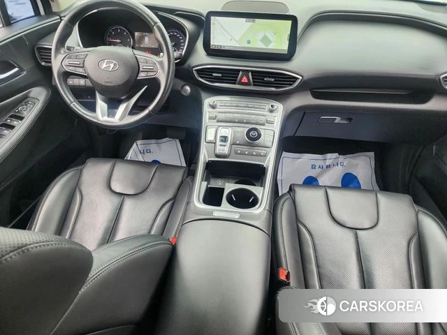 Hyundai The New Santa Fe 2021 Белый из Кореи, фото 2