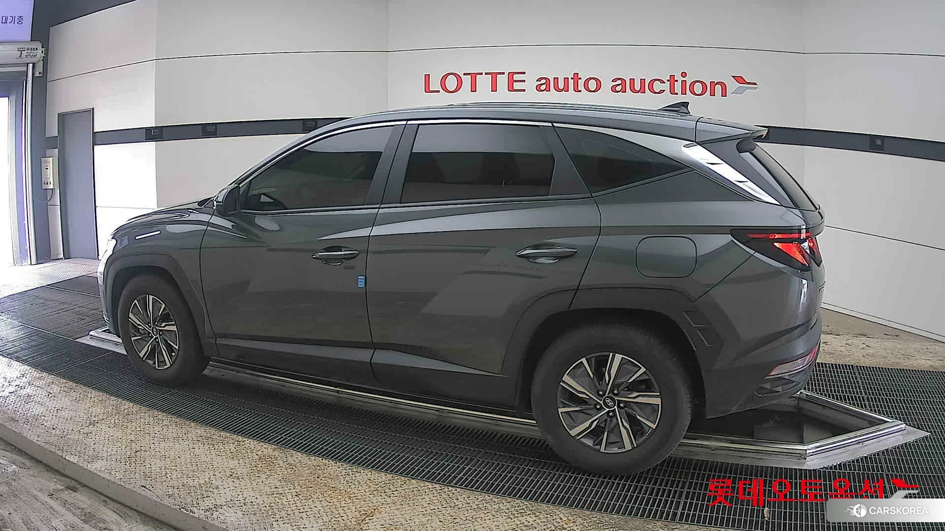Hyundai Tucson Hybrid 2022 Amazon Grey Metallic из Кореи, фото 2
