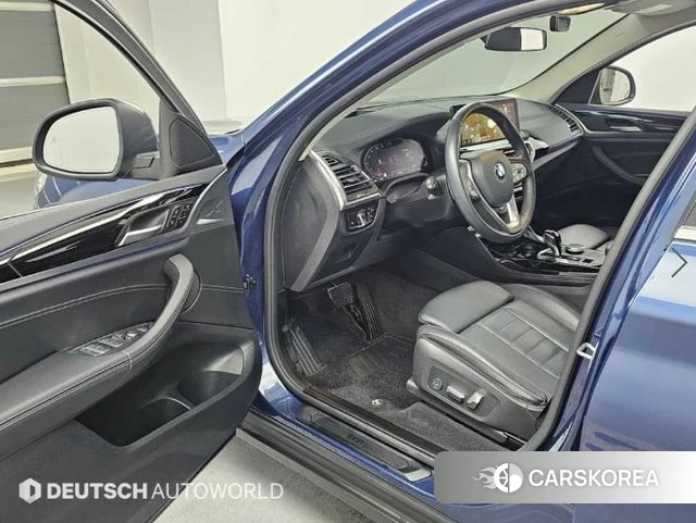 BMW X4 (G02) 2021 Синий из Кореи, фото 2