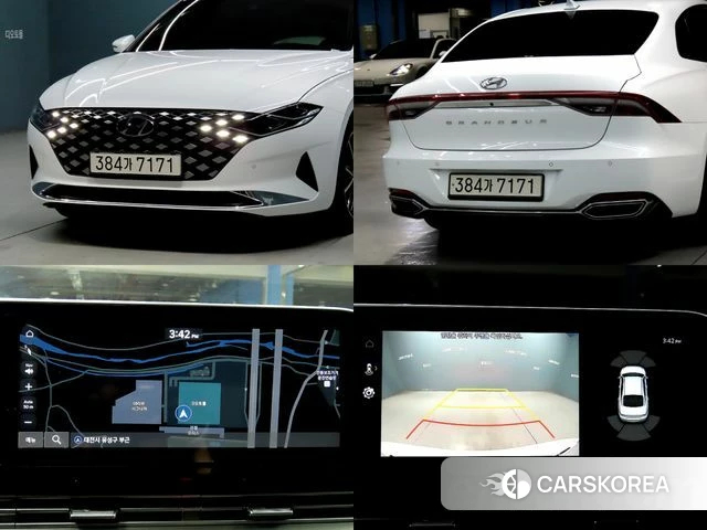Hyundai The New Grandeur IG 2022 Белый из Кореи, фото 2