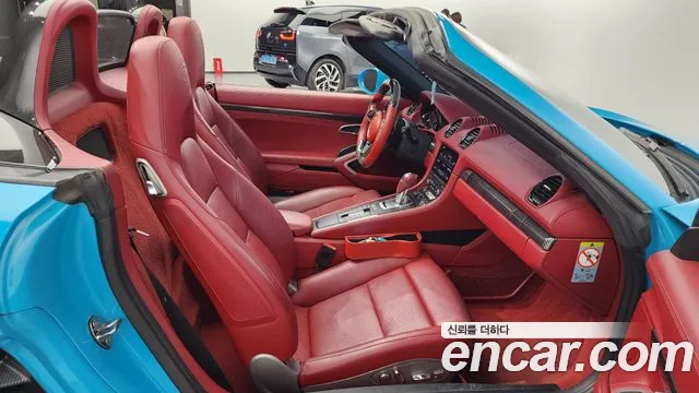 Porsche 718 Boxster 2018 Синий из Кореи, фото 2