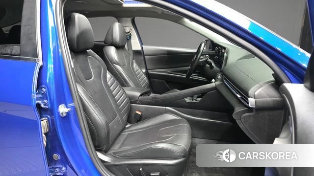 Hyundai Avante Hybrid (CN7) 2022 Синий из Кореи, фото 2