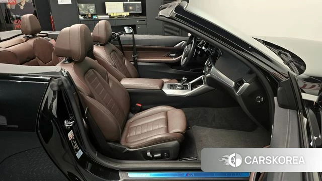 BMW 4 Series (G22) 2021 Черный из Кореи, фото 2
