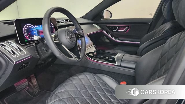 Mercedes-Benz S-Class W223 2025 Темно-зеленый из Кореи, фото 2