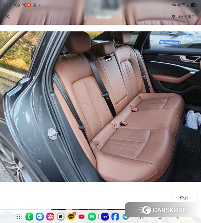 Audi A6 (C8) 2022 Серебряный двухцветный из Кореи, фото 2