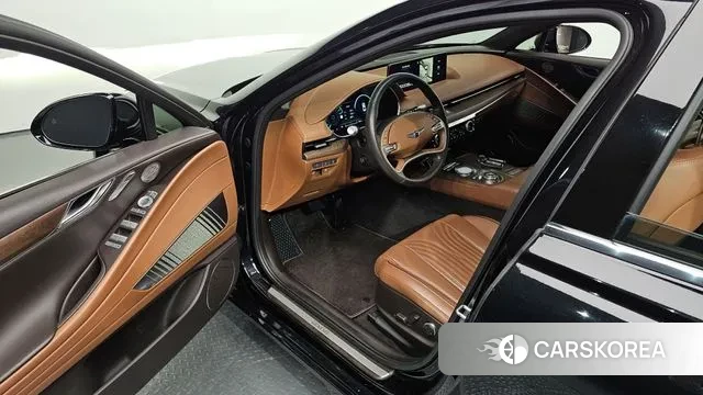 Genesis G80 (RG3) 2022 Черный из Кореи, фото 2