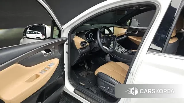 Hyundai The New Santa Fe 2022 Белый из Кореи, фото 2