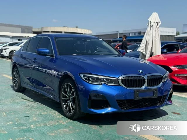 BMW 3 series 2021 Синий из Китая, фото 2