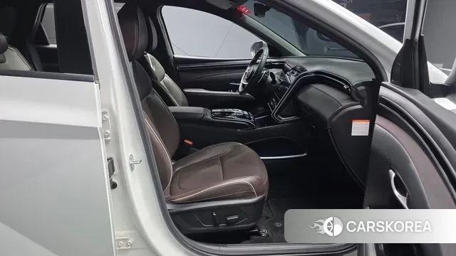 Hyundai Tucson Hybrid (NX4) 2023 Белый из Кореи, фото 2