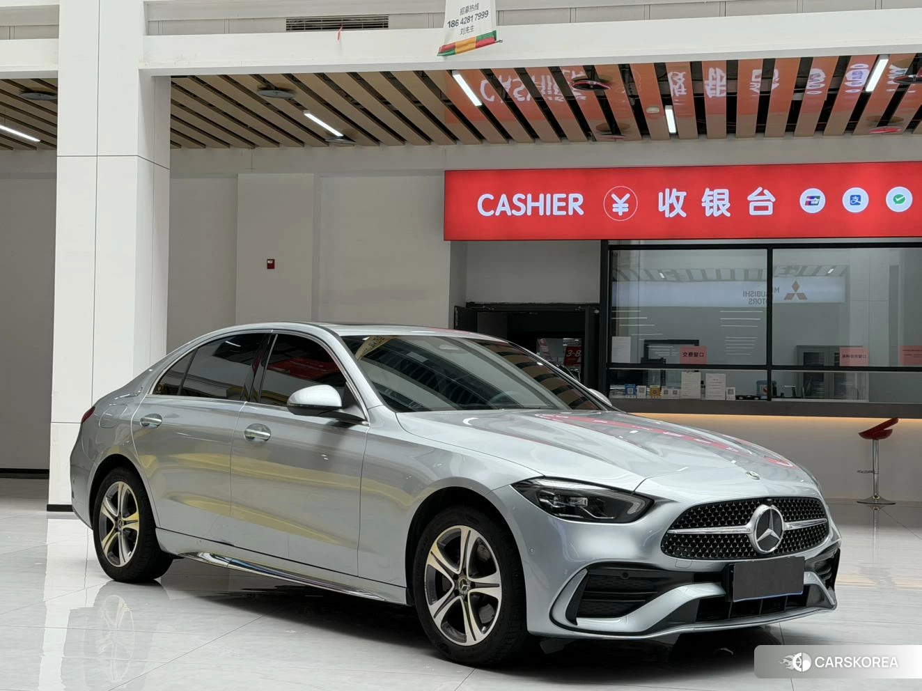 Mercedes-Benz Class C 2021 Серебристо-серый из Китая, фото 2