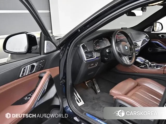 BMW X6 (G06) 2020 Черный из Кореи, фото 2