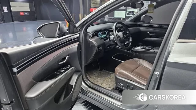 Hyundai Tucson Hybrid (NX4) 2021 Серый из Кореи, фото 2