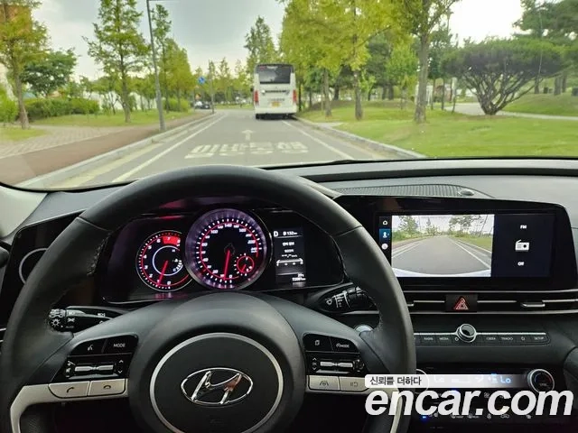 Hyundai Avante (CN7) 2021 Белый из Кореи, фото 2